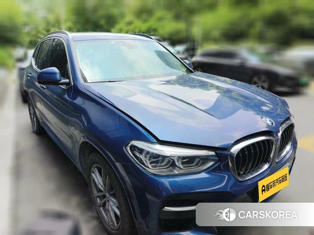 BMW X3 2021 Синий из Китая