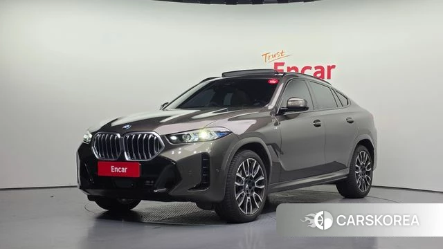 BMW X6 (G06) 2024 Песочный из Кореи