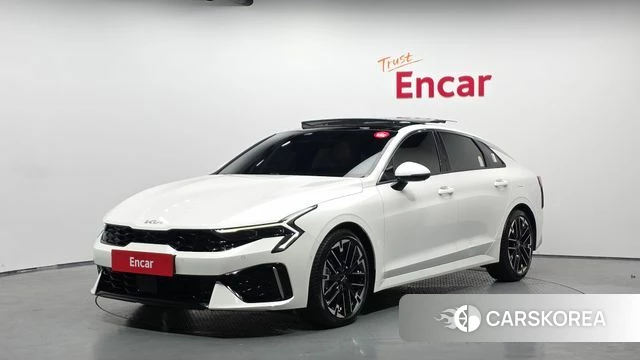 Kia The New K5 3rd generation 2024 Белый из Кореи