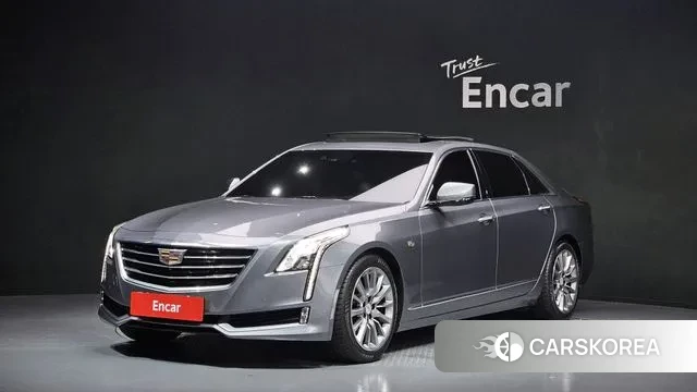 Cadillac CT6 2018 Серый из Кореи