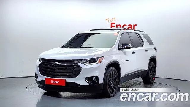 Chevrolet (GM Daewoo) Traverse 2021 Белый из Кореи