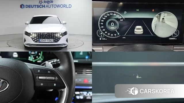 Hyundai The New Grandeur IG 2021 Белый из Кореи