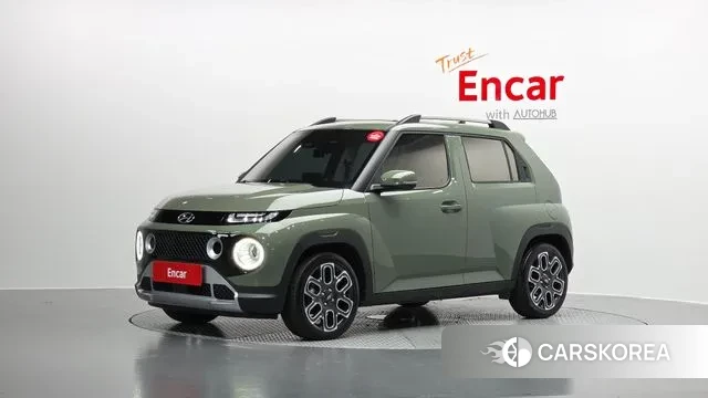 Hyundai Casper 2022 Светло-зеленый из Кореи