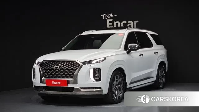 Hyundai Palisade 2022 Белый из Кореи