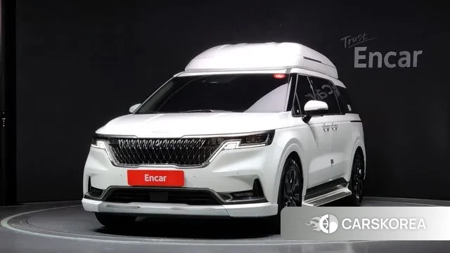 Kia Carnival 4th generation 2022 Белый из Кореи