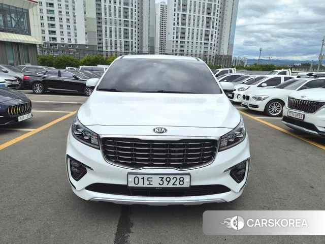 Kia The New Carnival 2018 Белый из Кореи