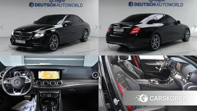Mercedes-Benz E-Class W213 2018 Черный из Кореи