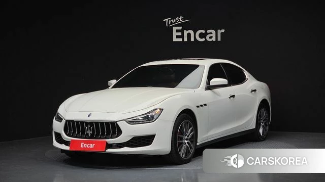 Maserati Ghibli 2018 Белый из Кореи