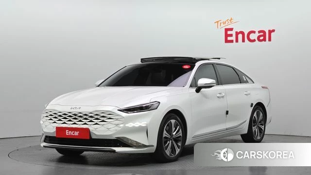 Kia K8 2021 Белый из Кореи