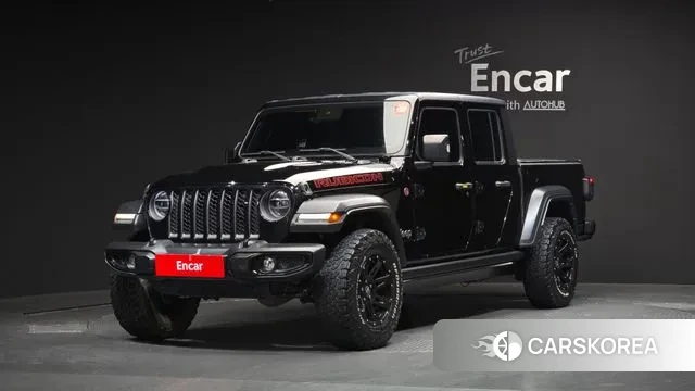 Jeep Gladiator (JT) 2022 Черный из Кореи