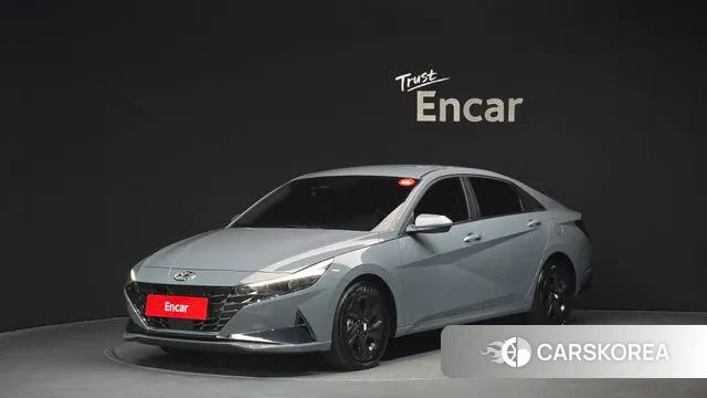 Hyundai Avante Hybrid (CN7) 2020 Серый из Кореи