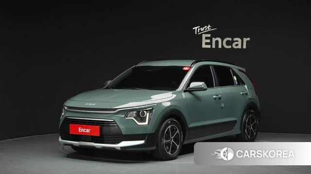 Kia Di Ol Nu Niro 2022 Зеленый из Кореи