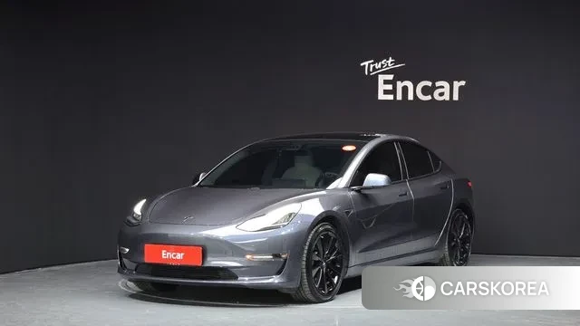 Tesla Model 3 2020 Серый из Кореи