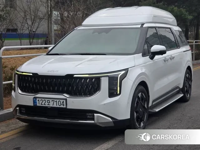 Kia The New Carnival 4th Generation 2024 Белый из Кореи