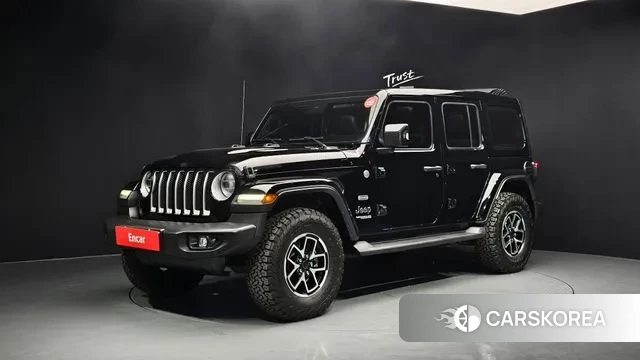 Jeep Wrangler (JL) 2022 Черный из Кореи