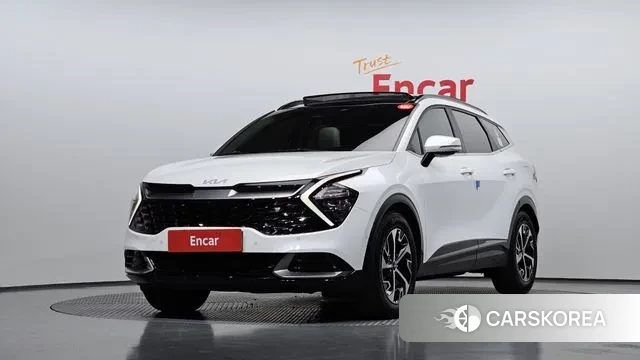 Kia Sportage 5th Generation Hybrid 2023 Белый из Кореи