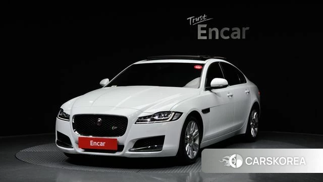 Jaguar XF (X260) 2019 Белый из Кореи
