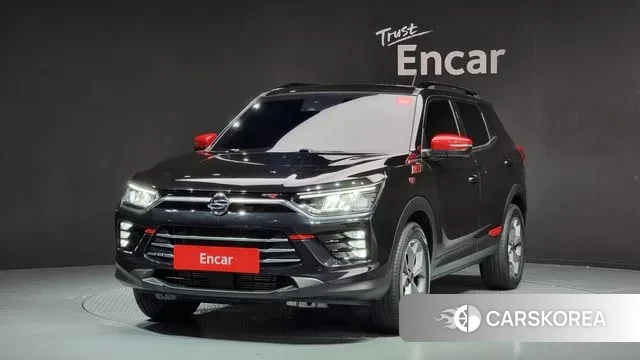 Ssangyong Beautiful Korando 2022 Черный из Кореи