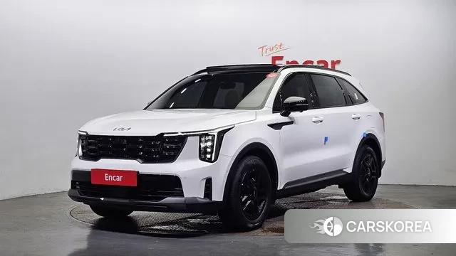 Kia The New Sorento 4th Generation 2023 Белый из Кореи