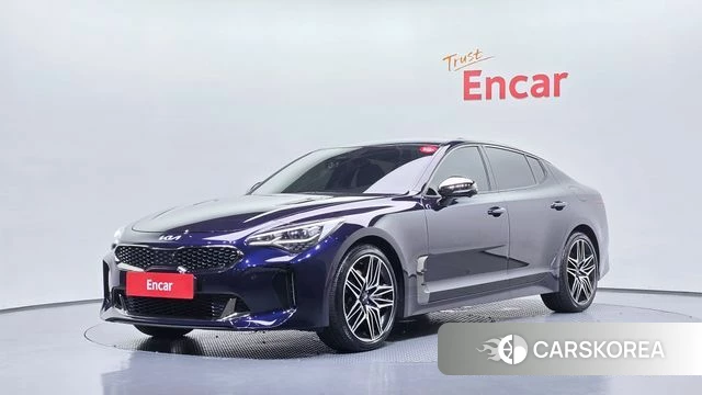 Kia Stinger Meister 2021 Синий из Кореи