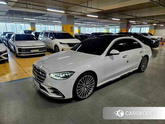 Mercedes-Benz S-Class W223 2024 Белый из Кореи