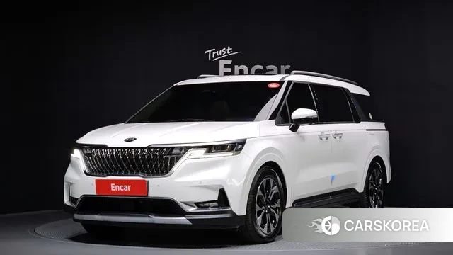 Kia Carnival 4th generation 2021 Белый из Кореи