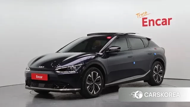 Kia EV6 2021 Синий из Кореи