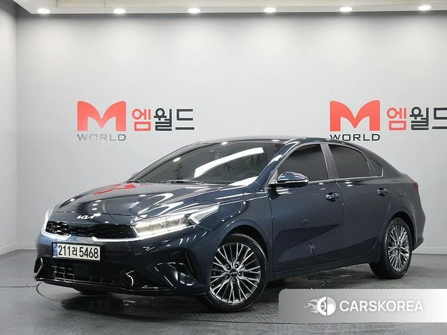 Kia The New K3 2nd generation 2021 Синий из Кореи