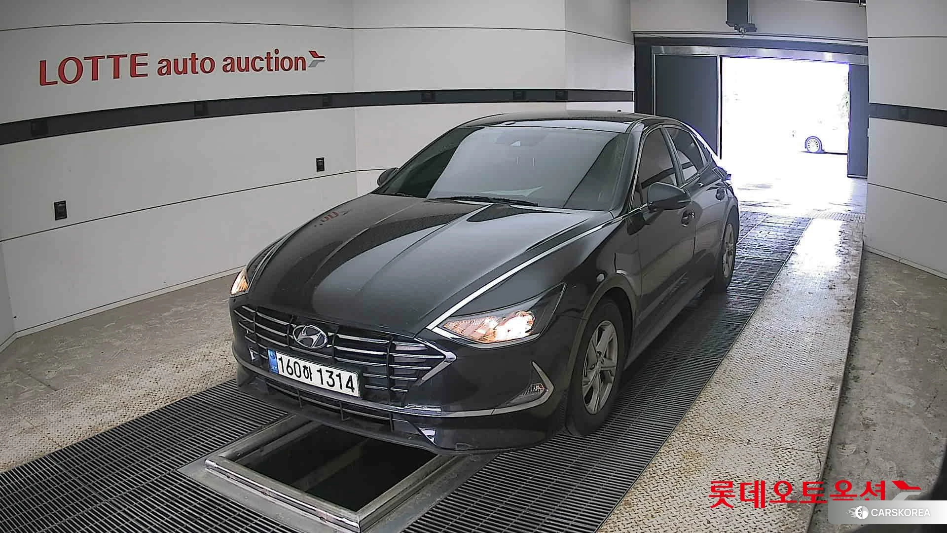 Hyundai Sonata 2021 Черный из Кореи