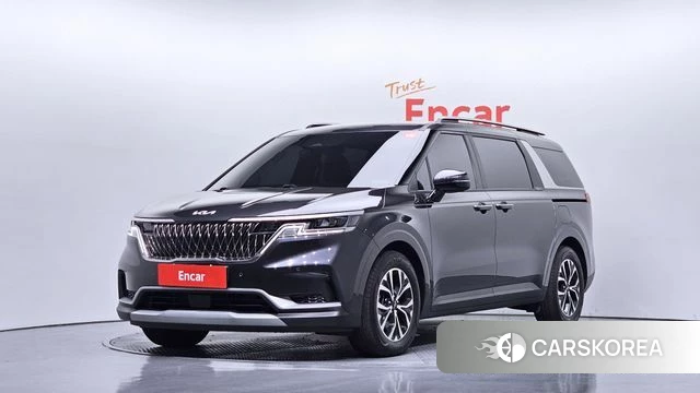 Kia Carnival 4th generation 2023 Серый из Кореи