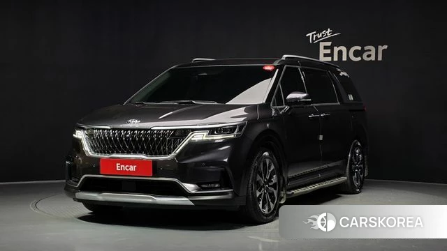 Kia Carnival 4th generation 2021 Серый из Кореи