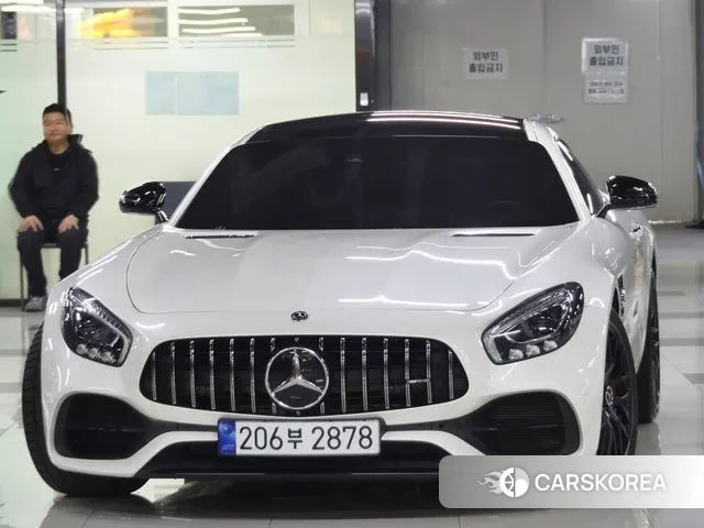Mercedes-Benz AMG GT 2018 Белый из Кореи