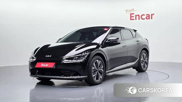 Kia EV6 2023 Черный из Кореи