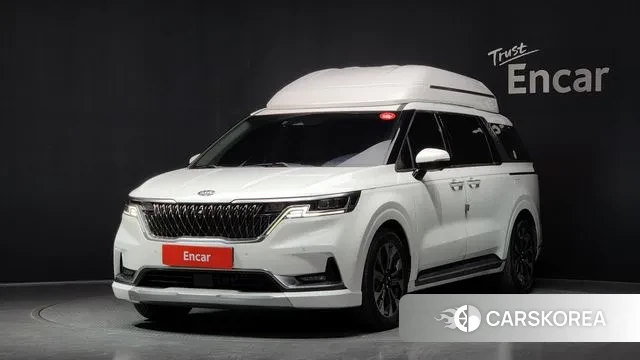 Kia Carnival 4th generation 2021 Белый из Кореи