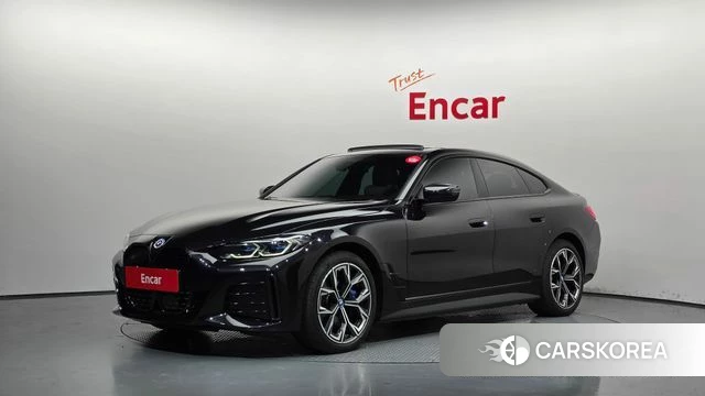 BMW i4 2023 Черный из Кореи