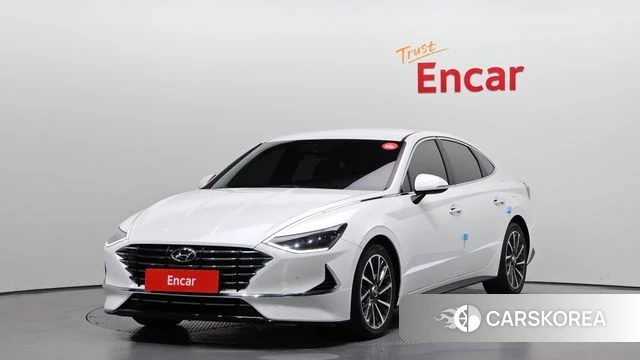 Hyundai Sonata (DN8) 2019 Белый из Кореи