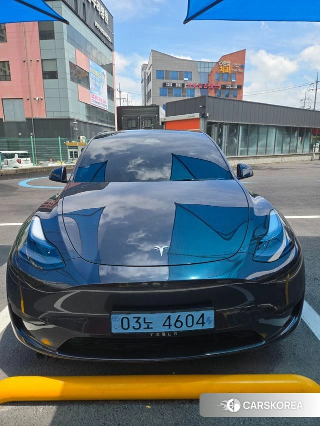 Tesla Model Y 2025 Серый из Кореи
