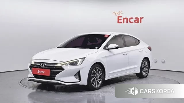 Hyundai The New Avante AD 2019 Белый из Кореи