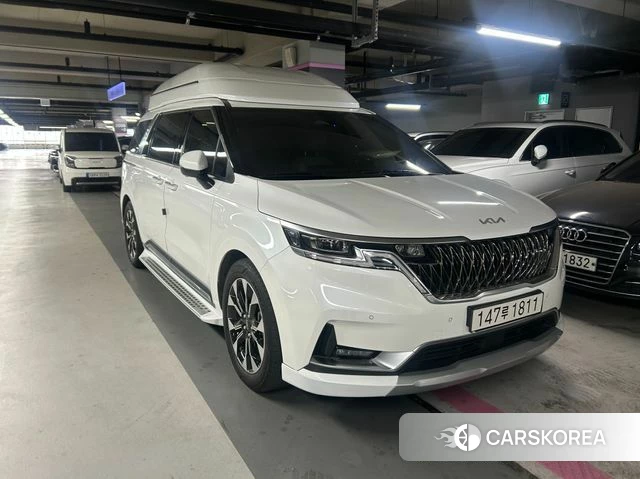 Kia Carnival 4th generation 2021 Белый из Кореи