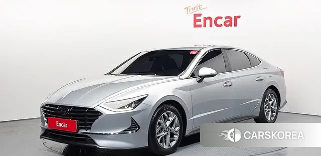 Hyundai Sonata (DN8) 2022 Серебристо-серый из Кореи