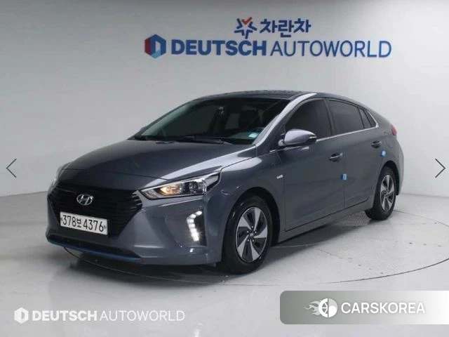 Hyundai Ionic Hybrid 2018 Серый из Кореи