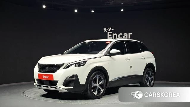 Peugeot 3008 second generation 2018 Белый из Кореи