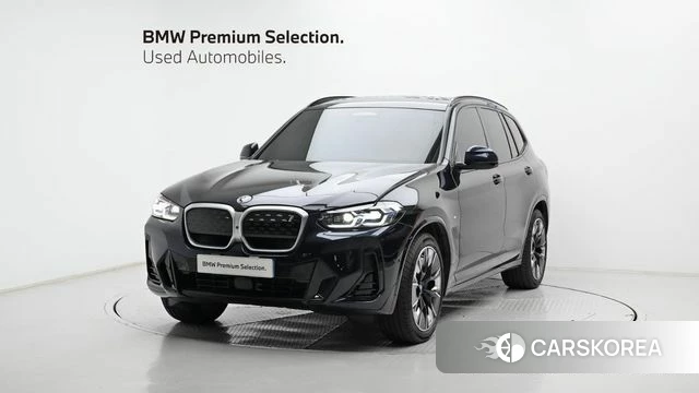 BMW iX3 2024 Черный из Кореи