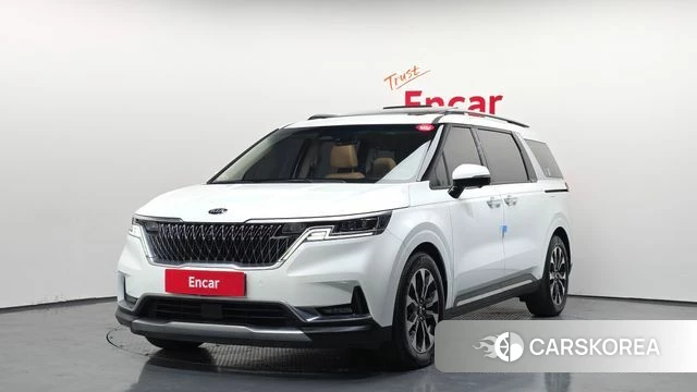 Kia Carnival 4th generation 2021 Белый из Кореи
