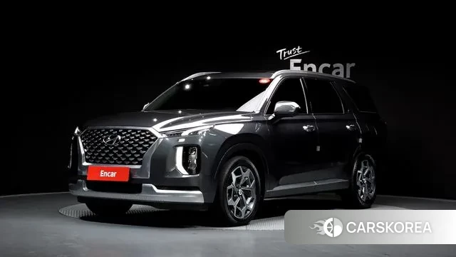 Hyundai Palisade 2021 Серый из Кореи