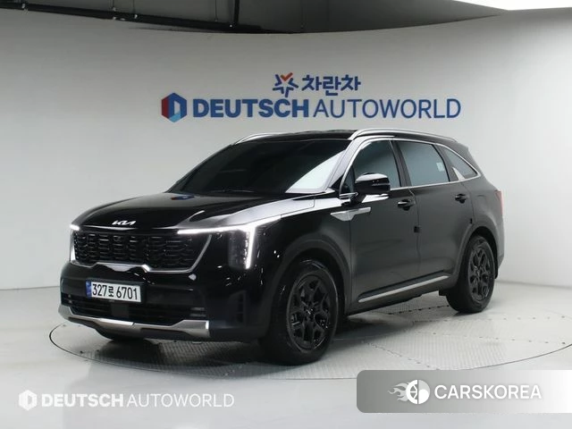 Kia The New Sorento 4th Generation 2024 Черный из Кореи