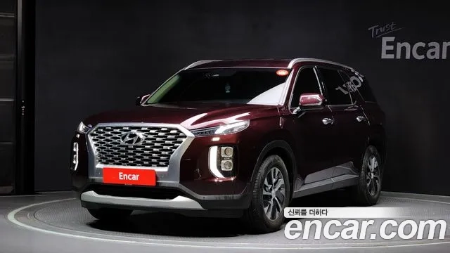 Hyundai Palisade 2021 Красный из Кореи