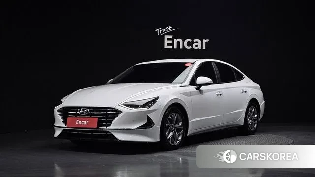 Hyundai Sonata (DN8) 2019 Белый из Кореи