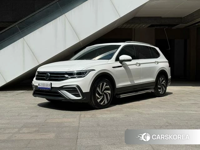 Volkswagen Tiguan L 2022 Белый из Китая