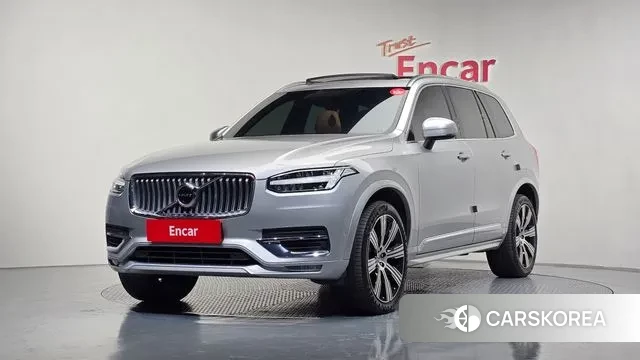 Volvo XC90 second Generation 2021 Серебристо-серый из Кореи